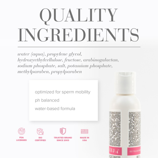 JO - Actively Trying Water-Based Lubricant - 120ml photo