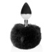 Ouch - Bunny Tail Plug - Black 照片-3