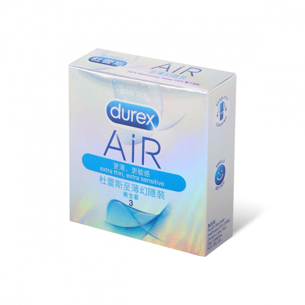 This is the thinnest latex condom ever made by Durex (Ju... Durex - Air 3's Pack photo-9