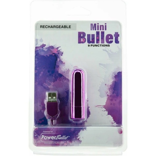 PowerBullet - Mini Bullet Vibrator - Purple 照片