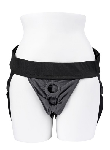 Gender X - Double Rider Strap-On Harness - Black photo