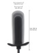 Hidden Desire - Starter Inflatable Plug - Black 照片-5