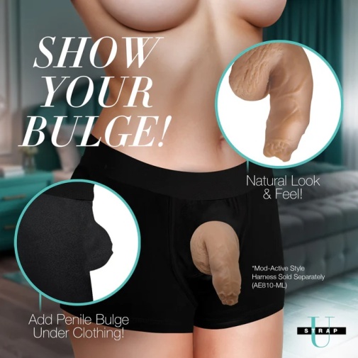 Strap U - 5.1" Uncut Packer Dildo - Medium photo