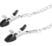 Darkness - Nipple Clamps w Chain - Silver photo-2