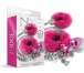 Nixie - Metal Plug w Fur Cuffs - Pink photo-5