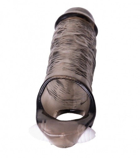XLover - Penis Extender Vibro Sleeve - Black photo