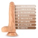 Dr. Skin - Dr. Grey Dildo 18cm - Vanilla 照片-3