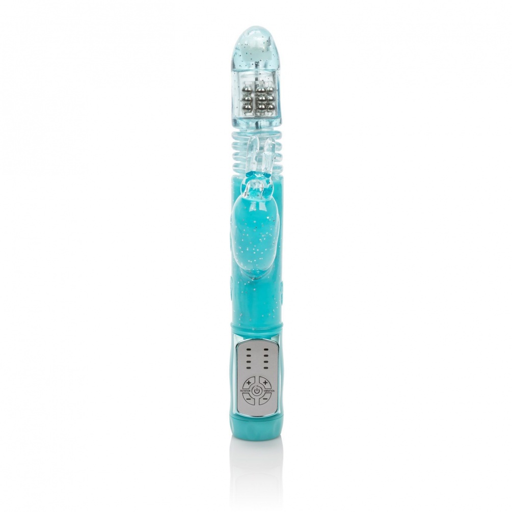Bring thrilling fantasies to life this powerful vibrating ma... CEN - Dazzle Xtreme Thruster - Blue photo-3