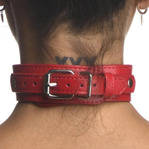 Strict - Female Chest Harness - Red - S/M photo