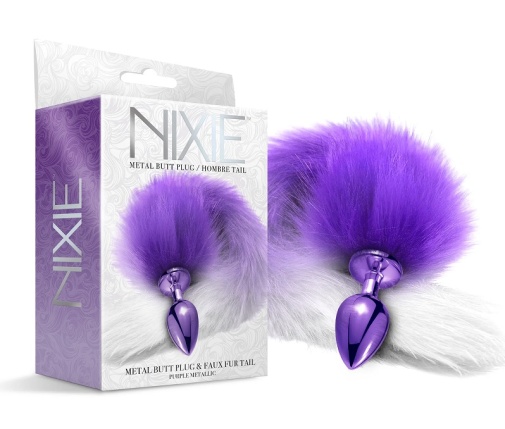 Nixie - Tail Metal Plug - Purple 照片