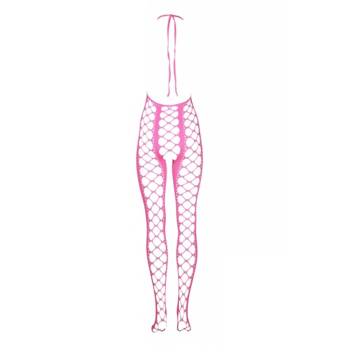 Ouch - Glow In Dark Bodystocking - Pink photo