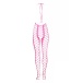 Ouch - Glow In Dark Bodystocking - Pink photo-6