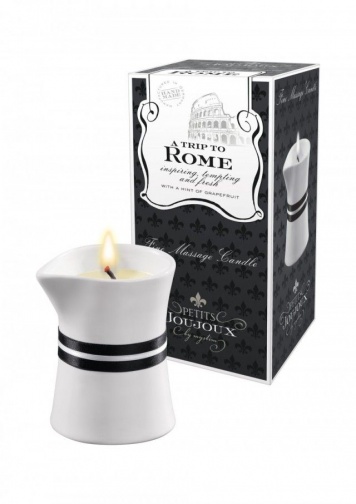 Petits Joujoux - Massage Candle Rome Grapefruit - 120g photo