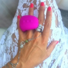 Fun Toys - Gring 手指震动器 - 莓粉色 照片