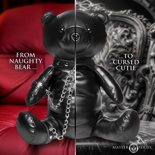 Master Series - BDSM Bear Backpack - Black 照片