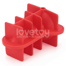 Lovetoy - Mini Penis Chocolate Ice Tray - Red 照片