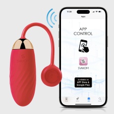 SVAKOM - Ella APP Egg Vibrator- Red photo