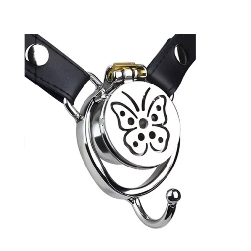 FAAK - Butterfly Chastity Cage 45mm w Hook photo