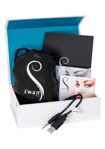 Swan - Squeeze The Swan Kiss 震動器 - 天藍色 照片