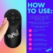 Bang! - Rainbow Vibro Butt Plug 照片-5
