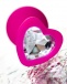 ToDo - Diamond Heart Anal Plug S - Pink photo-7