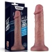 Lovetoy - 8'' 雙層柔軟震動假陽具 - 肉色 照片-17