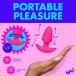 Bang! - Rotating Vibro Plug - Pink photo-8