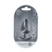 Ouch - Smooth Anal Plug L - Gunmetal photo-3