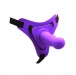 Aphrodisia - Strap On Curved Dildo 5″ - Purple photo-3