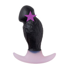 Fuji World - Michinoku Thick Anal Plug - Black/Pink photo