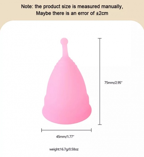 MT - Menstrual Cup L - Pink photo