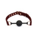 Liebe Seele - Metallic Shade Ball Gag - Burgundy photo