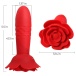 Secwell - Rose Thrusting Vibro Plug - Red photo-13