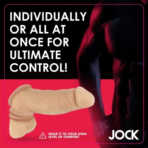 Jock - Cock Ring Set - Medium photo