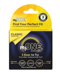 One Condoms - Classic Sampler Condoms 3's Pack photo