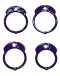 Locked in Lust - Vice Mini V2 Chasity Cage - Purple photo-7