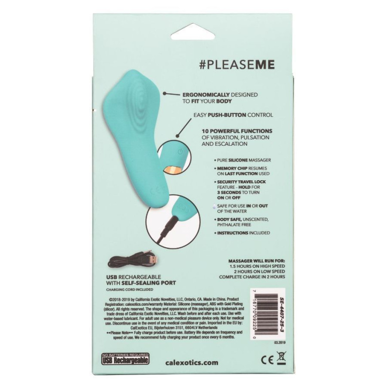 CEN - Slay PleaseMe Panty Vibe - Teal photo