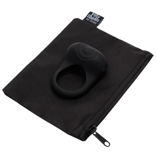 Fifty Shades of Grey - Sensation Vibro Ring - Black photo