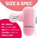 NPG - Orga Release Mini Vibrator - Pink photo-6