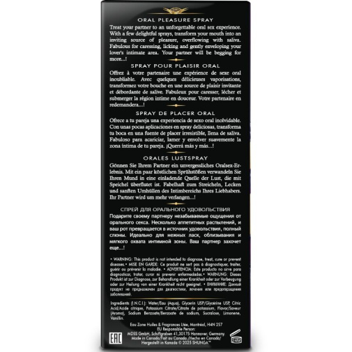 Shunga - Waves Pleasure Oral Spray Exotic Ftuits - 20ml photo