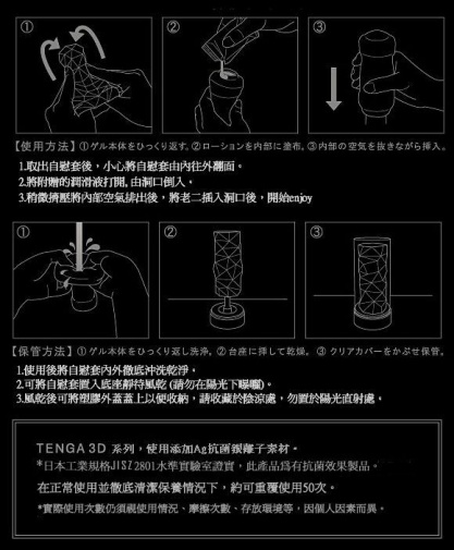 Tenga - 3D 系列飛機杯 - 螺旋 照片