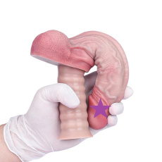 FAAK - Hand Shank Realistic Dildo 14cm - Flesh photo