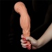 Lovetoy - 9.5" 特大码双层皮肤仿真阳具 - 肉色 照片-5
