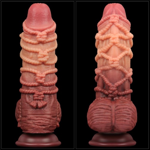 Lovetoy - 9.5" Dual Layered Cock w Rope photo