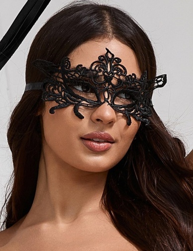 Ohyeah - Enchanting Eye Masks 2pcs - Black photo