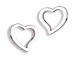 FAAK - Heart Nipple Clamps - Silver photo-3