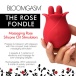 Bloomgasm - Rose Fondle 陰蒂刺激器 - 紅色 照片-6
