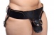 Strap U - Powerhouse Supreme Leather Strap On Harness System - Black photo-4