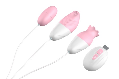 Secwell - Cupid Arrow Egg Vibrators - Pink 照片