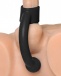 Prostatic Play - Excursion Silicone Shaft Ring + Anal Arm - Black photo-3